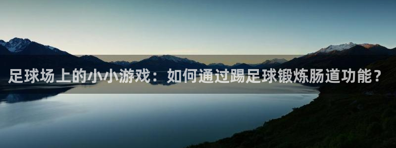  足球场上的小小游戏：如何通过踢足球锻炼肠道功能？